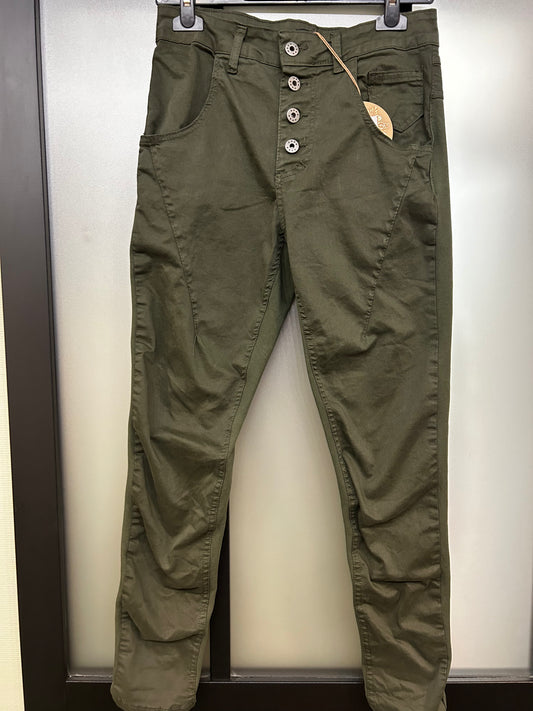 Pantalon bi matière