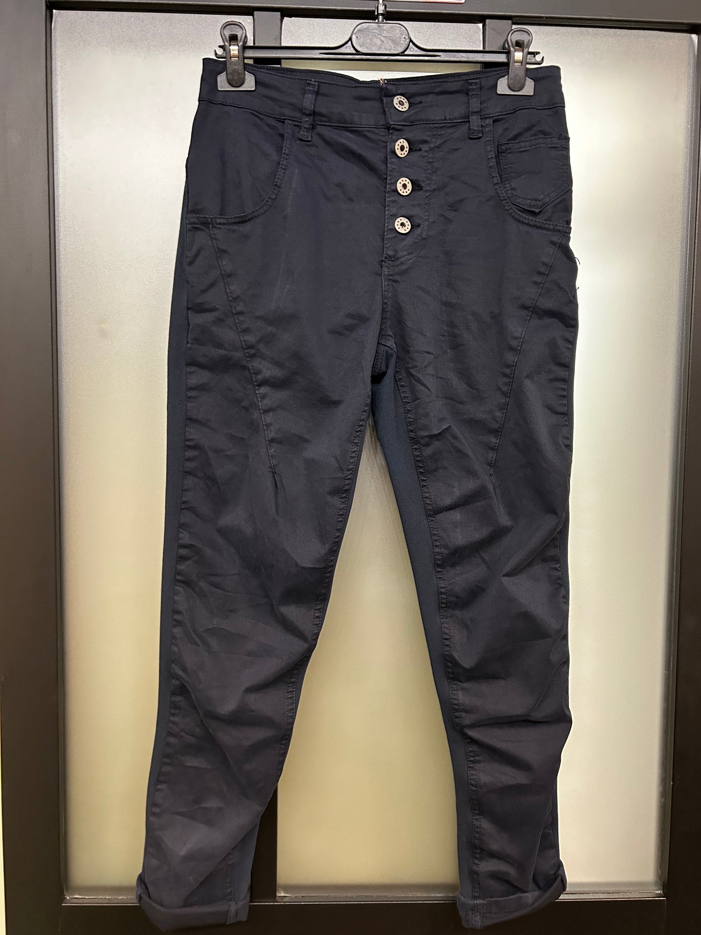 Pantalon bi matière